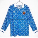 Nuevo Camiseta 1ª Liga Manga Larga Alemania Retro 1988 Baratas