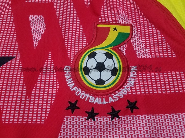Nuevo Thailande Camisetas Ghana 1ª Liga Equipación Copa del Mundo 2018 Baratas