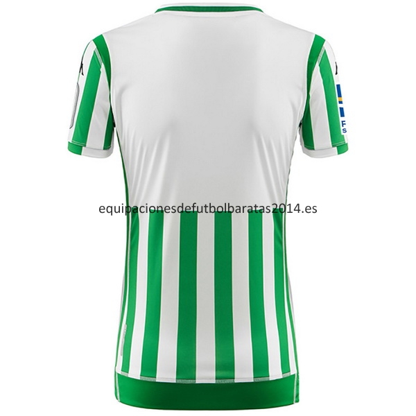 Nuevo Camisetas Mujer Real Betis 1ª Liga 18/19 Baratas