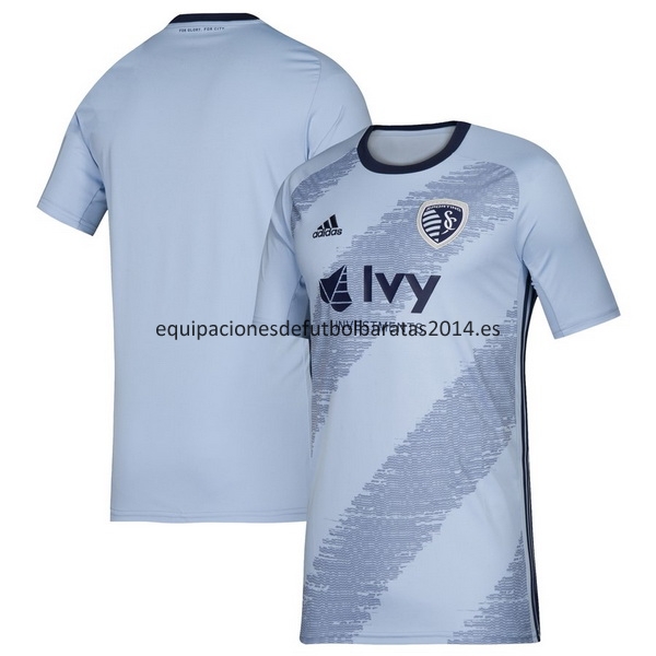 Nuevo Camisetas Sporting Kansas 1ª Equipación 19/20 Baratas