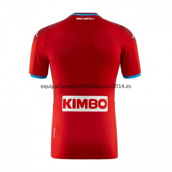 Nuevo Camisetas Portero Napoles Rojo Liga 19/20 Baratas