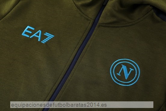 Chaqueta Con Capucha Napoli 24/25 Azul Marino Baratas