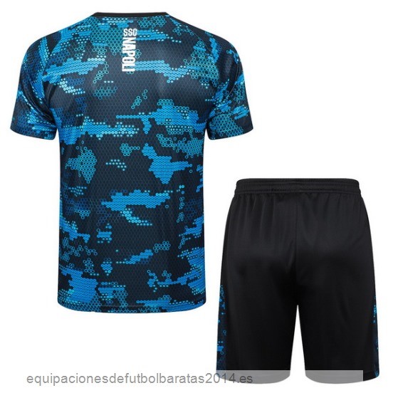 Entrenamiento Conjunto Completo Napoli 24/25 Azul Marino Baratas