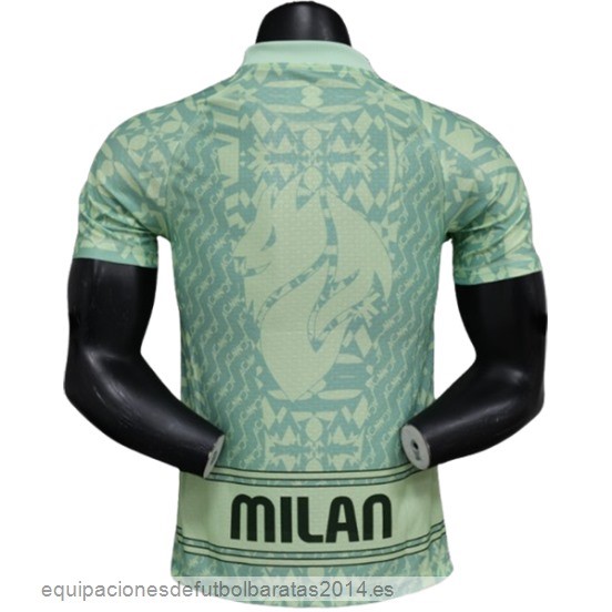 Especial Jugadores Camiseta AC Milan 24/25 Verde Baratas