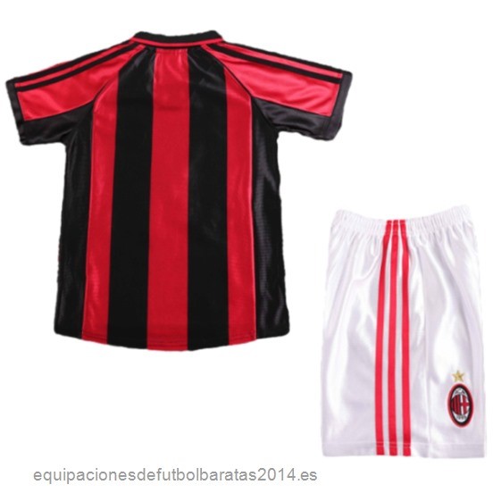 Nuevo 1ª Conjunto De Niños AC Milan Retro 1998 1999 Baratas