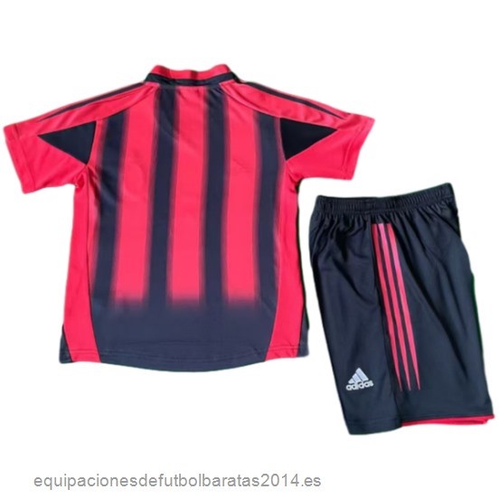 Nuevo 1ª Conjunto De Niños AC Milan Retro 2004 2005 Baratas
