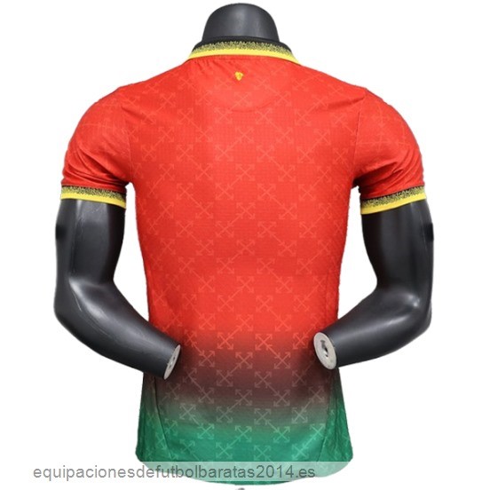 Nuevo 4ª Jugadores Camiseta AC Milan 24/25 Rojo Verde Baratas