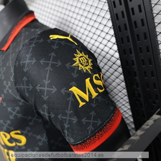 Nuevo 4ª Jugadores Camiseta AC Milan 24/25 Verde Negro Baratas