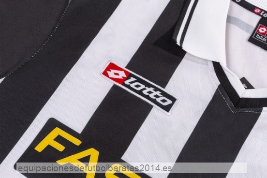 Nuevo Camiseta 1ª Equipación Juventus Retro 2001 2002 Baratas
