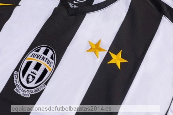 Nuevo Camiseta 1ª Equipación Juventus Retro 2005 2006 Baratas