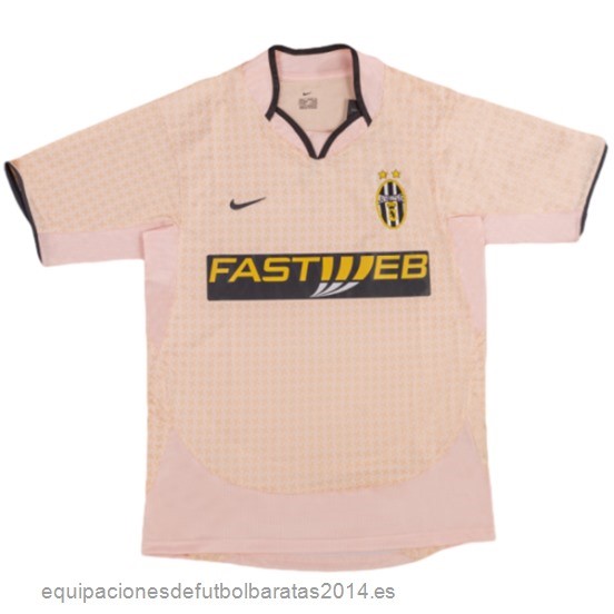 Nuevo Camiseta 2ª Equipación Juventus Retro 2003 2004 Baratas