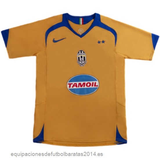 Nuevo Camiseta 2ª Equipación Juventus Retro 2005 2006 Baratas