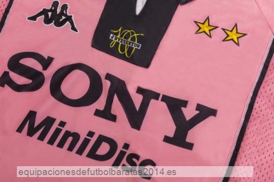Nuevo Camiseta 2ª Equipación Manga Larga Juventus Retro 1997 1998 Baratas
