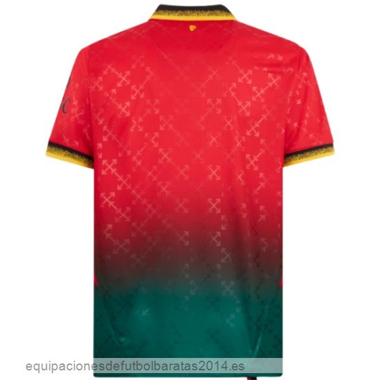Nuevo Tailandia 4ª Camiseta AC Milan 24/25 Rojo Verde Baratas