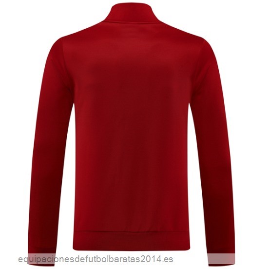 Ropa Deportiva Con Cremallera Larga AS Roma 24/25 Rojo Baratas