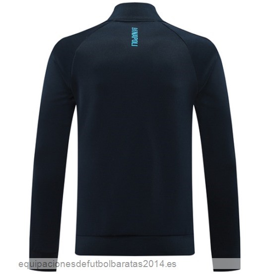 Ropa Deportiva Con Cremallera Larga Napoli 24/25 Azul Marino Baratas