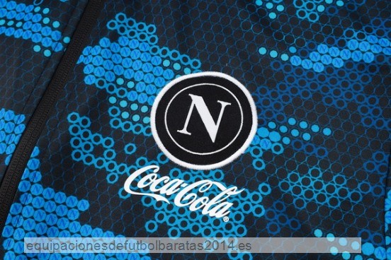 Ropa Deportiva Con Cremallera Larga Napoli 24/25 Azul Negro Baratas