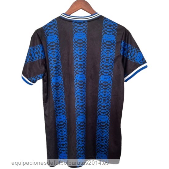 Tailandia Especial Camiseta Inter Milán 24/25 Azul Negro Baratas