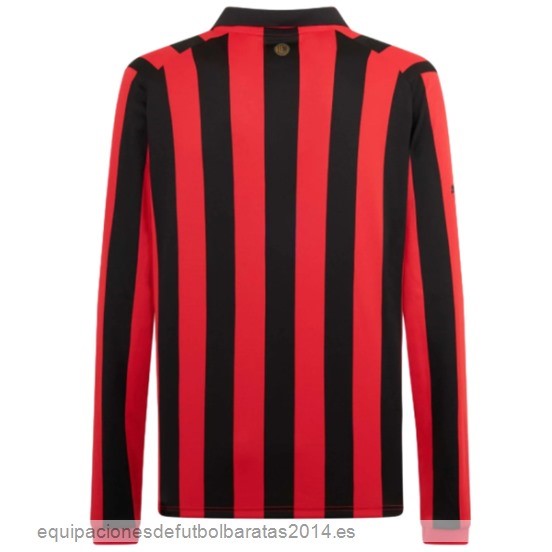 Tailandia Especial Camiseta Manga Larga AC Milan 24/25 Rojo Baratas