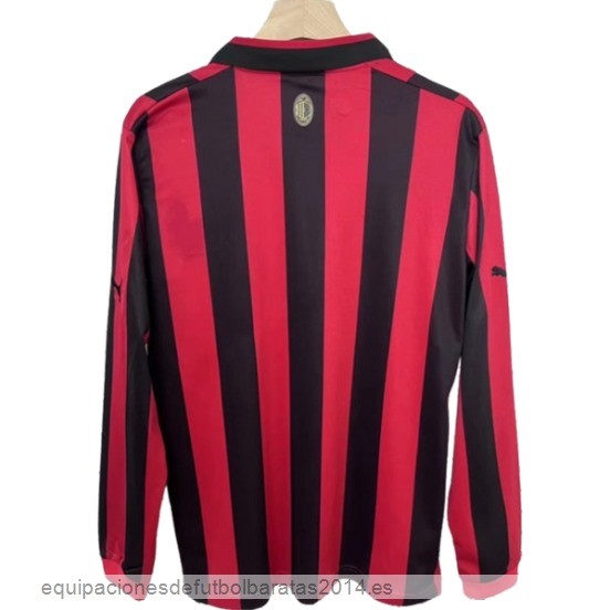 Tailandia Especial Camiseta Manga Larga AC Milan 24/25 Rojo Baratas
