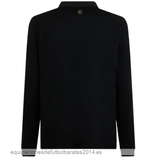 Tailandia Especial Portero Camiseta Manga Larga AC Milan 24/25 Negro Baratas