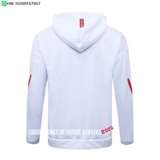 Nuevo Chaqueta Con Capucha Bayern Múnich 2025 2025 Blanco Rojo Baratas