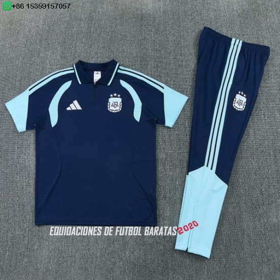 Nuevo Conjunto Completo Polo Argentina 2026 Azul Marino Baratas