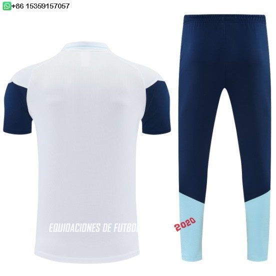 Nuevo Conjunto Completo Polo Argentina 2026 Blanco Azul Marino Baratas