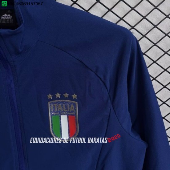 Nuevo Conjunto Completo Rompevientos Italia 2026 Azul Baratas