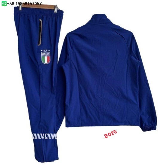 Nuevo Conjunto Completo Rompevientos Italia 2026 Azul Baratas