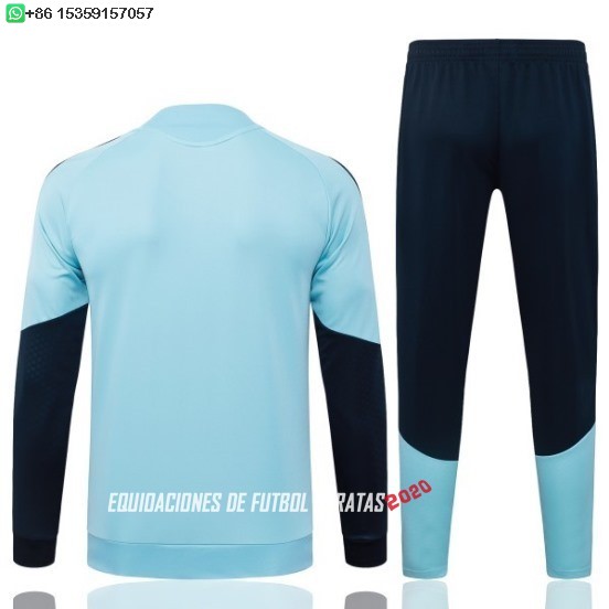 Nuevo Conjunto Completo Ropa Deportiva Con Cremallera Larga Argentina 2026 Azul Baratas