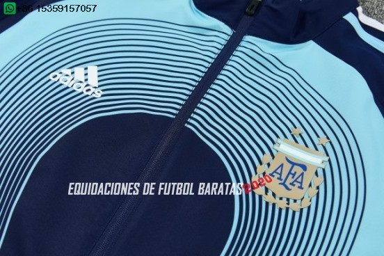 Nuevo Conjunto Completo Ropa Deportiva Con Cremallera Larga Argentina 2026 Azul I Marino Baratas