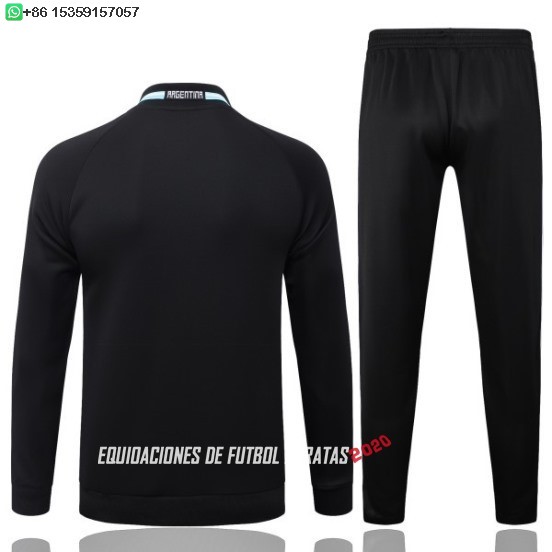 Nuevo Conjunto Completo Ropa Deportiva Con Cremallera Larga Argentina 2026 Negro Baratas