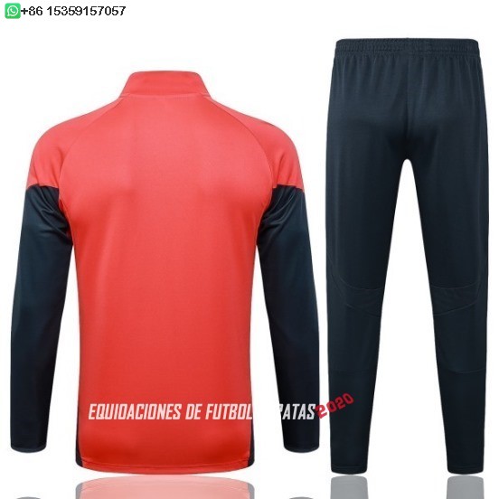 Nuevo Conjunto Completo Ropa Deportiva Con Cremallera Larga Bayern Múnich 25/26 Naranja Baratas