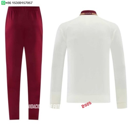 Nuevo Conjunto Completo Ropa Deportiva Con Cremallera Larga España 2026 Amarillo I Rojo Baratas