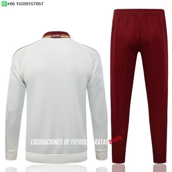 Nuevo Conjunto Completo Ropa Deportiva Con Cremallera Larga España 2026 Amarillo Rojo Baratas
