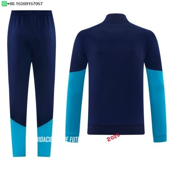 Nuevo Conjunto Completo Ropa Deportiva Con Cremallera Larga España 2026 Azul I Marino Baratas