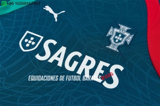 Nuevo Entrenamiento Conjunto Completo Portugal 2026 Verde Baratas