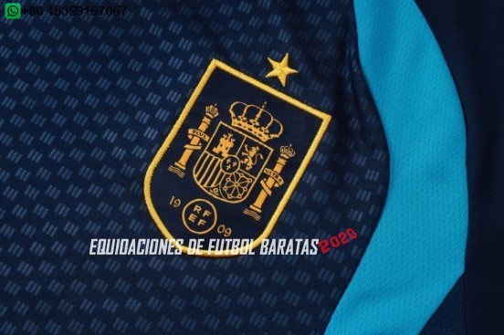 Nuevo Entrenamiento España 2026 Azul Baratas