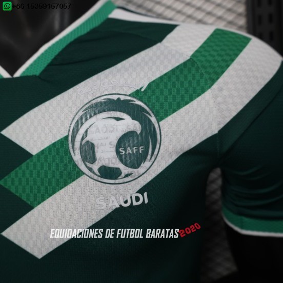 Nuevo Especial Jugadores Camiseta Arabia Saudita 2026 Verde Baratas