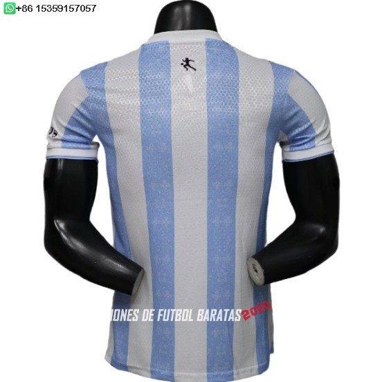 Nuevo Especial Jugadores Camiseta Argentina 2026 Azul II Blanco Baratas