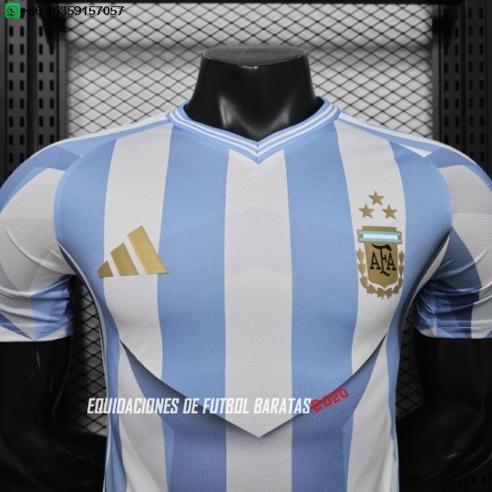 Nuevo Especial Jugadores Camiseta Argentina 2026 Azul I Blanco Baratas