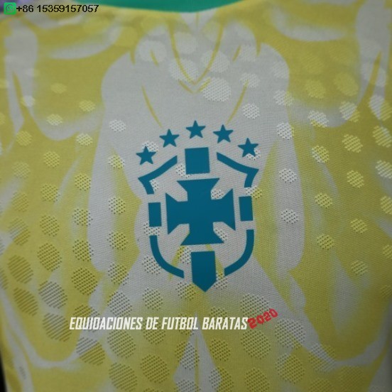 Nuevo Especial Jugadores Camiseta Brasil 2026 Amarillo I Verde Baratas