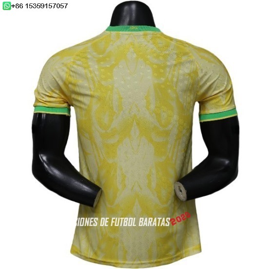 Nuevo Especial Jugadores Camiseta Brasil 2026 Amarillo I Verde Baratas