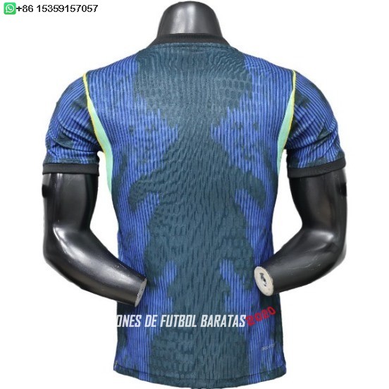 Nuevo Especial Jugadores Camiseta Brasil 2026 Azul Marino Baratas