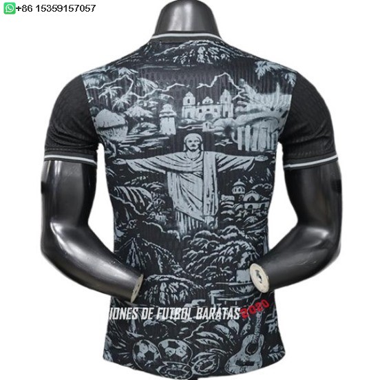 Nuevo Especial Jugadores Camiseta Brasil 2026 Negro Baratas
