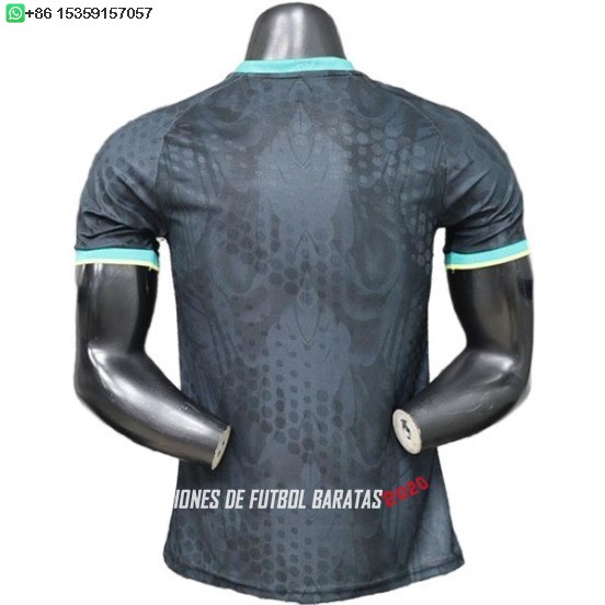 Nuevo Especial Jugadores Camiseta Brasil 2026 Negro Verde Baratas