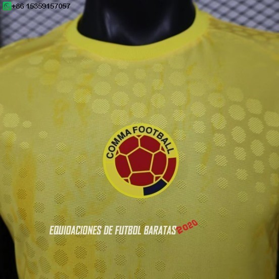 Nuevo Especial Jugadores Camiseta Colombia 2026 Amarillo Baratas