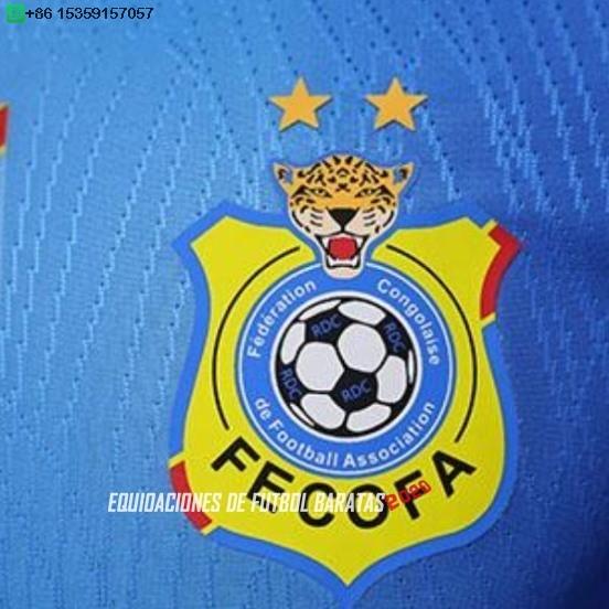 Nuevo Especial Jugadores Camiseta Congo 2026 Azul Baratas