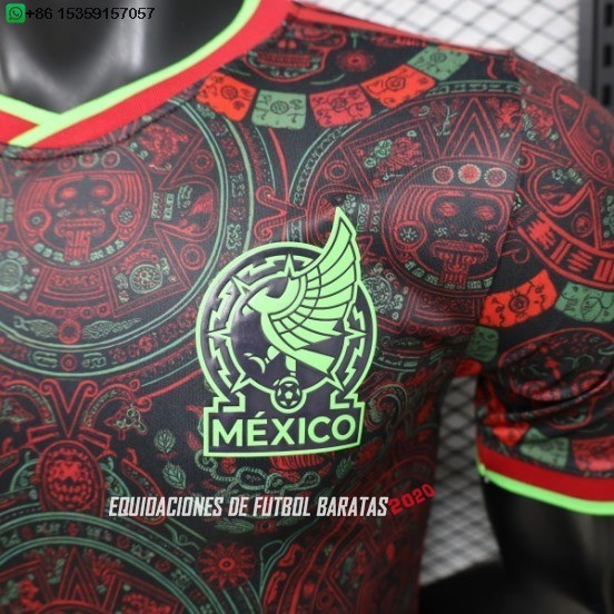 Nuevo Especial Jugadores Camiseta Mexico 2026 Rojo Baratas